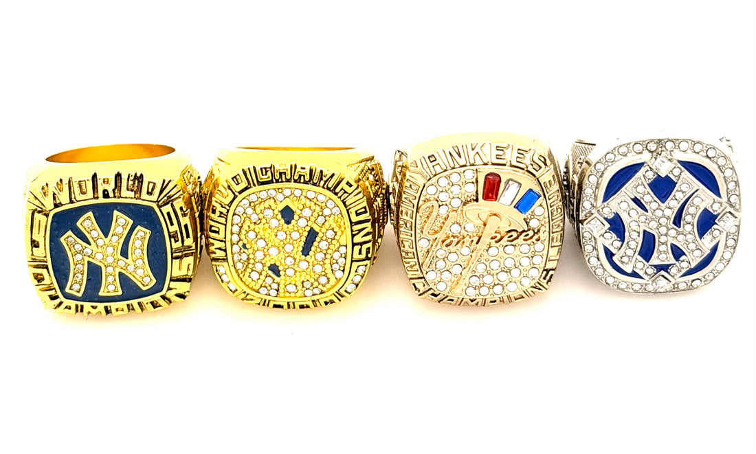 MLB / 1996 2000 2003 2009 New York Yankees World Series Championship rings set
