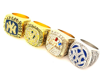 MLB / 1996 2000 2003 2009 New York Yankees World Series Championship rings set