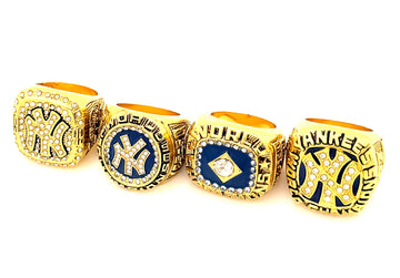 MLB / 1977 1978 1998 1999 New York Yankees World Series Championship Rings Set
