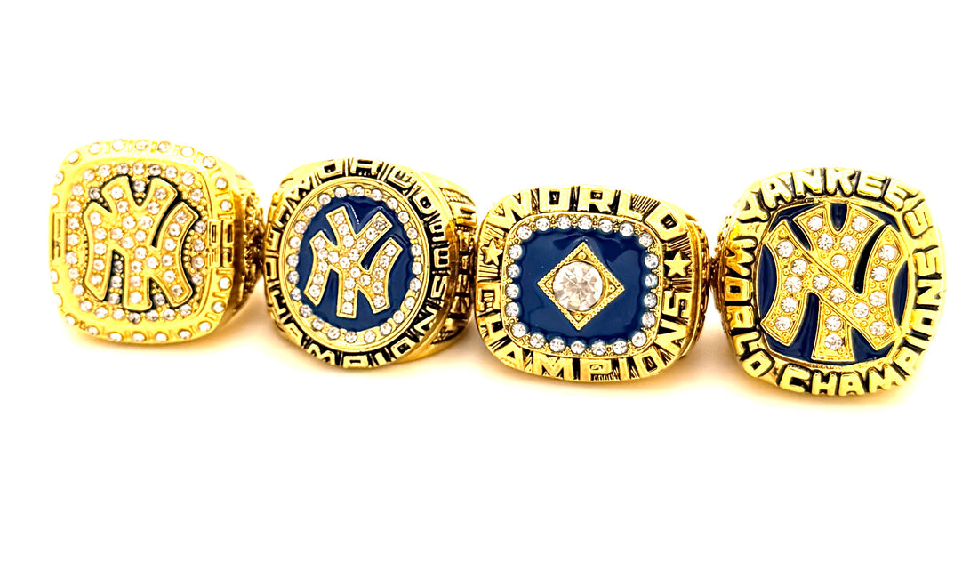 MLB / 1977 1978 1998 1999 New York Yankees World Series Championship Rings Set